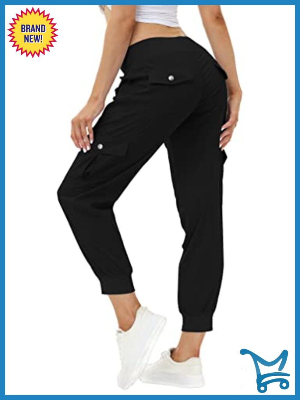 Lightweight Quick Dry Cargo Hiking Pants Joggers Tapered